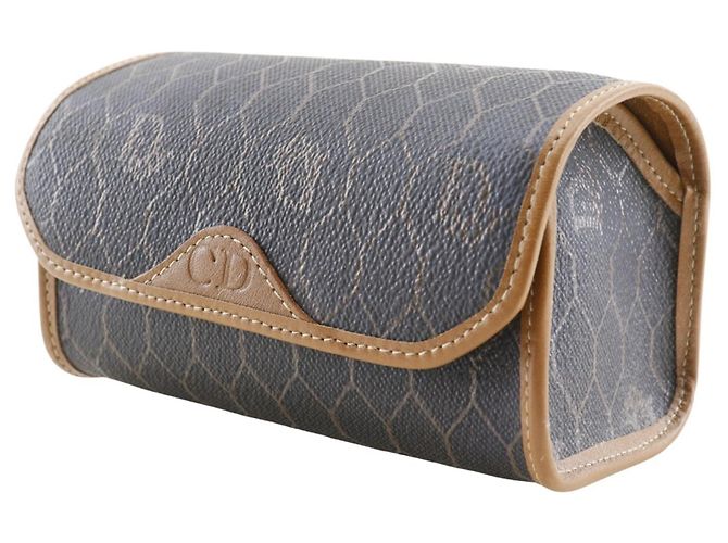 Pochete com padrão de favo de mel Christian Dior Marrom Castanho escuro - vista 2