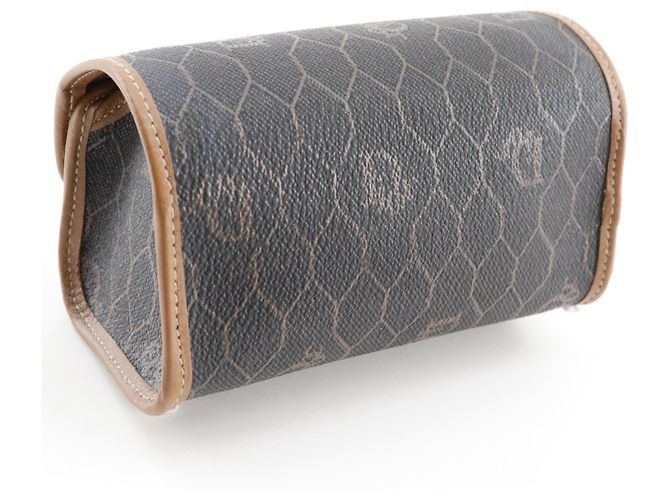 Pochete com padrão de favo de mel Christian Dior Marrom Castanho escuro - vista 3