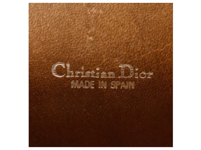 Pochete com padrão de favo de mel Christian Dior Marrom Castanho escuro - vista 8
