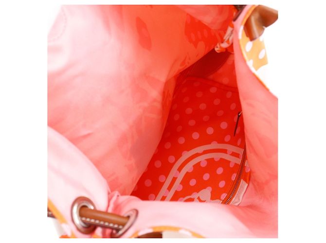 Borsa a Spalla Silky City PM di Hermès Arancione - view 7