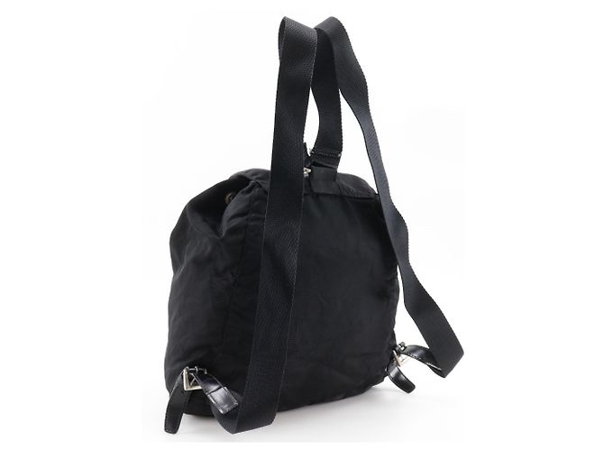 Prada Nylon-Rucksack / Tagesrucksack Schwarz - Ansicht 3
