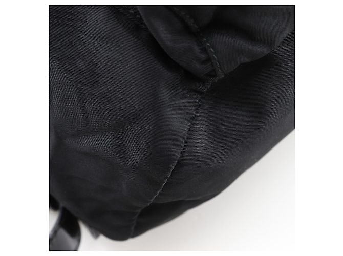 Prada Nylon-Rucksack / Tagesrucksack Schwarz - Ansicht 4