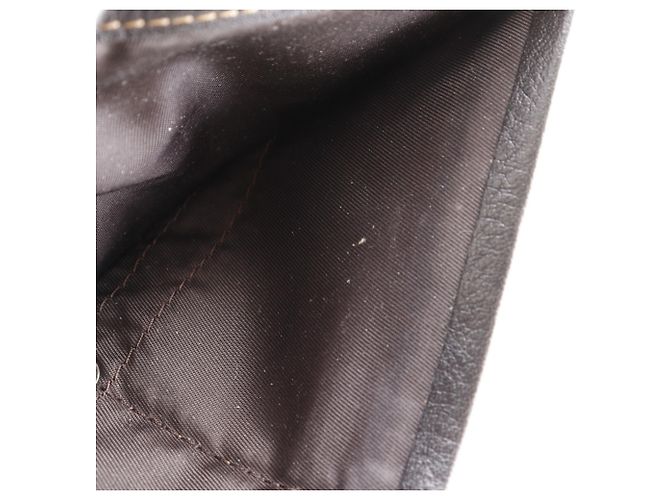 Céline Cartera Larga Triomphe Celine en Denim Marino Azul marino - vista 15