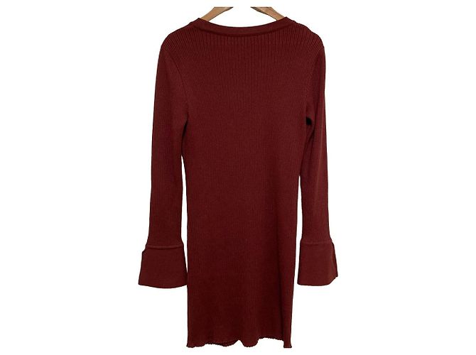 Autre Marque Cardigan Slender FOXEY Castaño Burdeos - vista 5