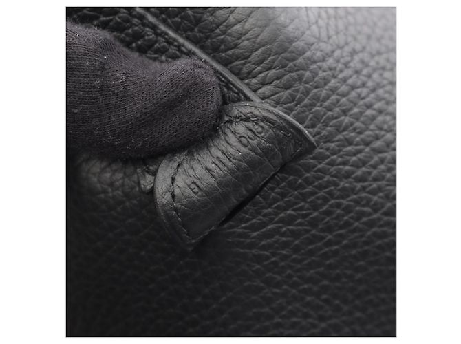 Borsa a Spalla Hermès Evelyn 3 Trois PM Nero - vista 5