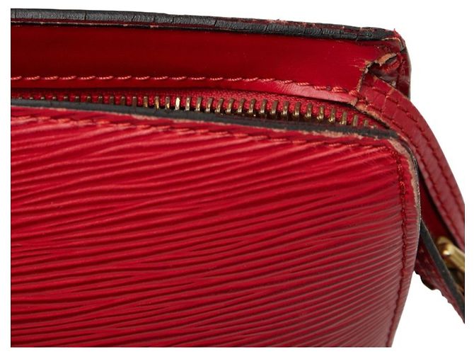 Saint-Jacques Epi Einkaufstasche von Louis Vuitton Rot - Ansicht 11