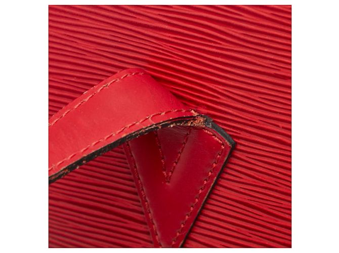 Saint-Jacques Epi Einkaufstasche von Louis Vuitton Rot - Ansicht 13