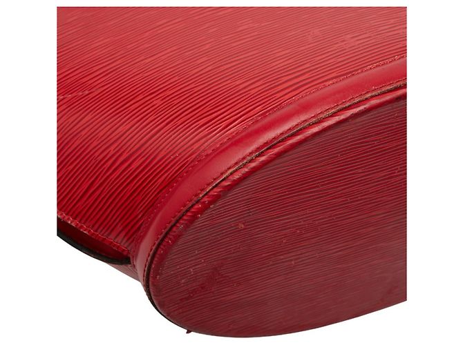 Saint-Jacques Epi Einkaufstasche von Louis Vuitton Rot - Ansicht 7