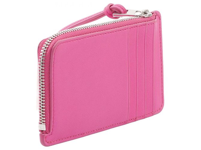 Loewe rosa Leder Visitenkartenetui Pink - Ansicht 2