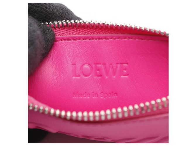 Loewe rosa Leder Visitenkartenetui Pink - Ansicht 4