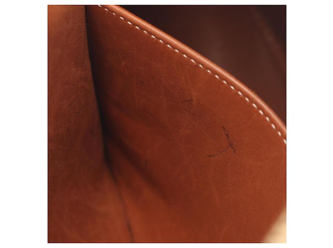 Bolso de Hombro Hermès Trim 35 Noisette Castaño Multicolor Avellana - vista 15