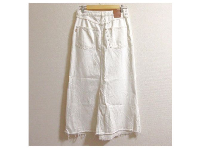 Autre Marque Falda de línea acampanada Spick and Span 5 1/2 Blanco - vista 3