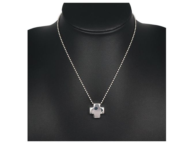 Tiffany & Co Collana Tiffany Croce Romana in Argento 925 - vista 2