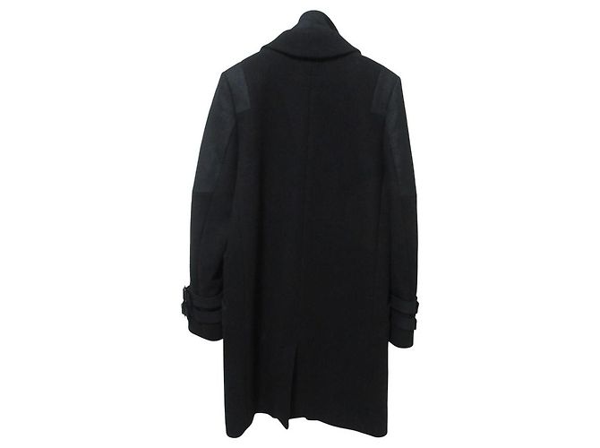 Autre Marque Abrigo Chester de lana Comptoir des Cotonniers Negro - vista 2