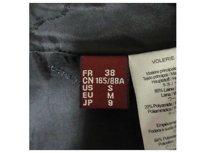 Autre Marque Abrigo Chester de lana Comptoir des Cotonniers Negro - vista 7