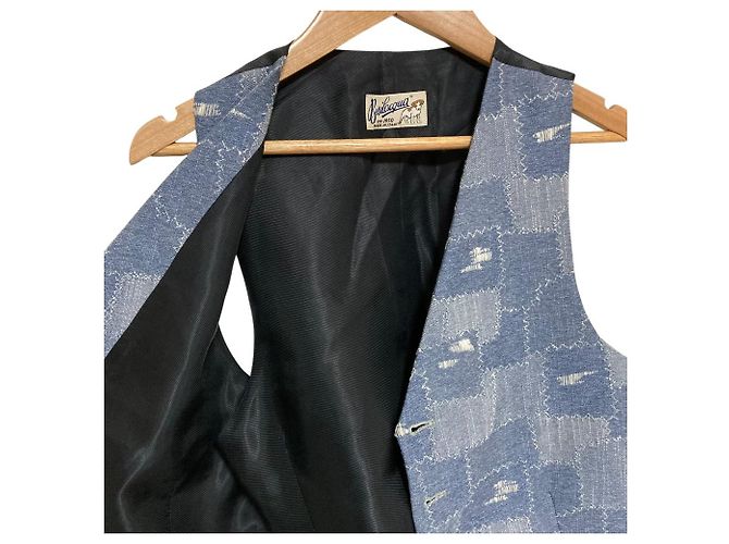Autre Marque Bevilacqua Weste Blau - Ansicht 2