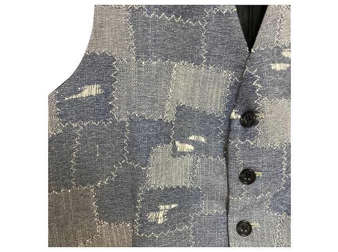 Autre Marque Bevilacqua Weste Blau - Ansicht 3