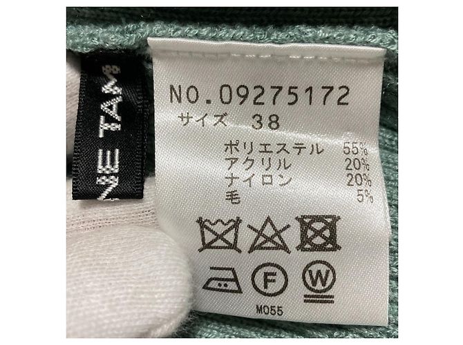 Autre Marque Strickkleid mit Rollkragen VIVIENNE TAM Grün - Ansicht 5