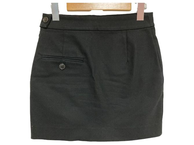 Autre Marque Gonna Mini DRILL H BEAUTY&YOUTH Nero - vista 3