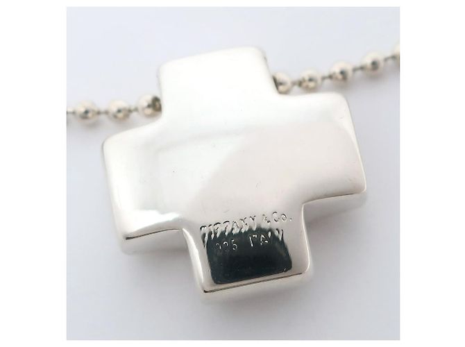 Tiffany & Co Collana Tiffany Roman Cross in argento 925 - vista 6