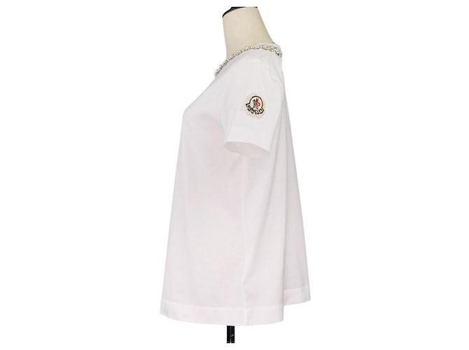 Camiseta de perlas Moncler Simone Rocha Blanco - vista 2