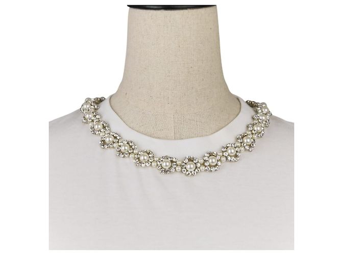 Camiseta de perlas Moncler Simone Rocha Blanco - vista 4