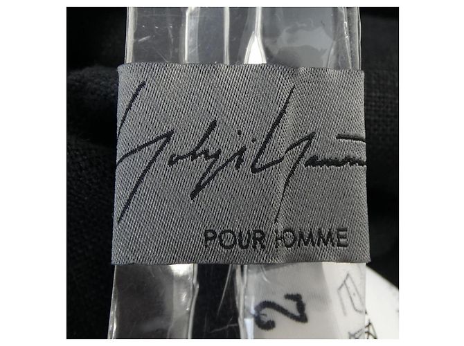 Autre Marque Yohji Yamamoto Pour Homme Jacket Black - view 4