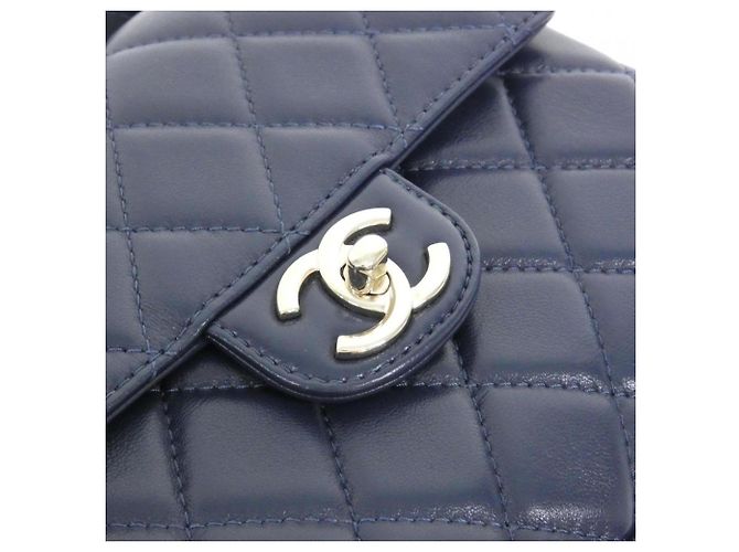 Borsa Chanel AS5112 Blu navy - vista 4