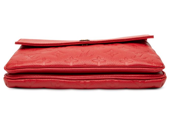 Louis Vuitton Rosso Monogram Empreinte Twice - vista 3