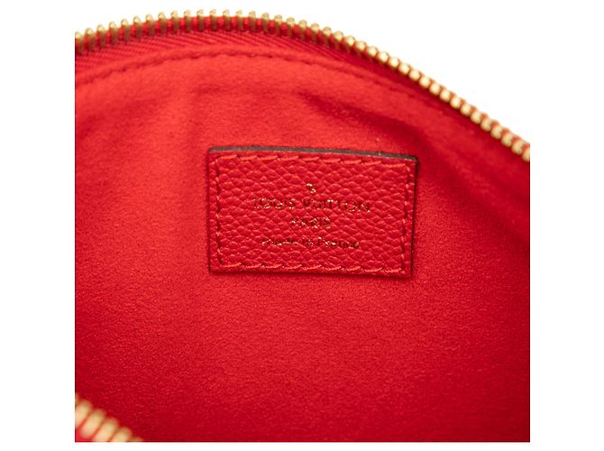 Louis Vuitton Rosso Monogram Empreinte Twice - vista 6