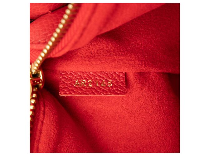 Louis Vuitton Rosso Monogram Empreinte Twice - vista 7