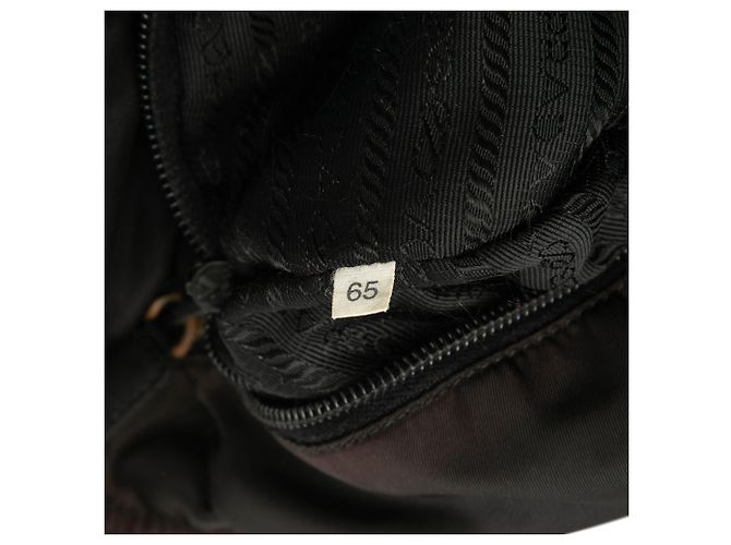 Bolso de Hombro Prada en Tessuto Negro - vista 6