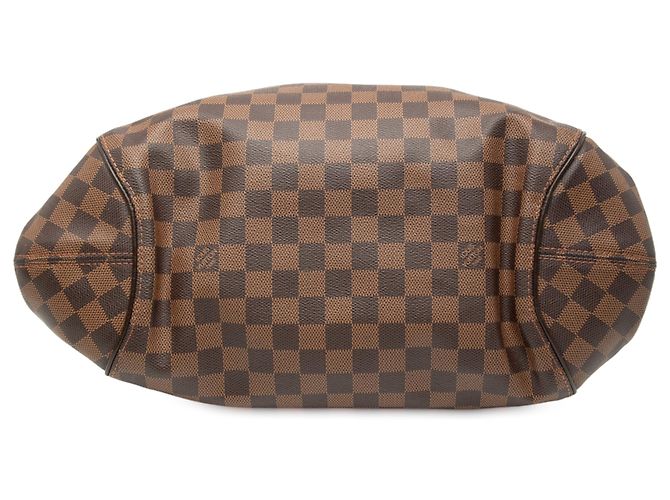 Louis Vuitton Marrone Damier Ebene Sistina GM - vista 3