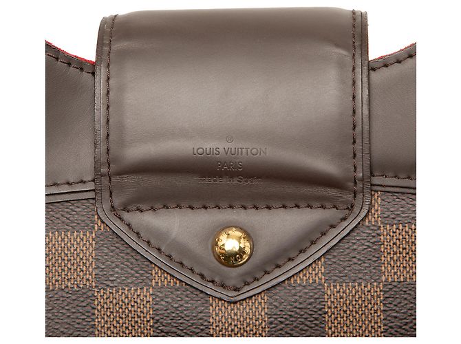 Louis Vuitton Marrone Damier Ebene Sistina GM - vista 6