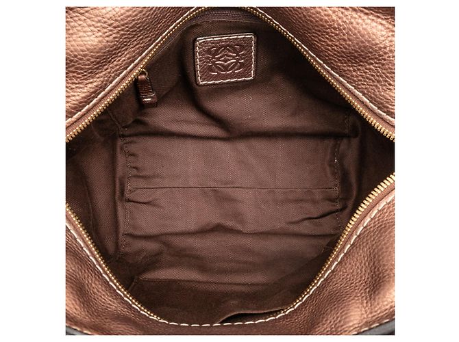 LOEWE Braune Anagram Canvas Tote - Ansicht 4