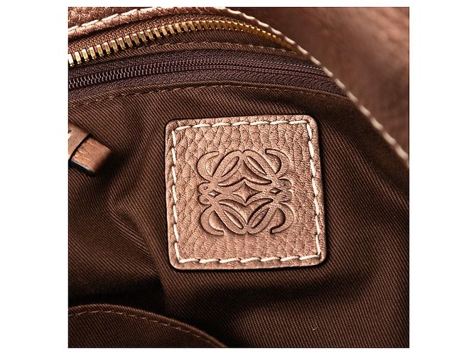 LOEWE Braune Anagram Canvas Tote - Ansicht 5
