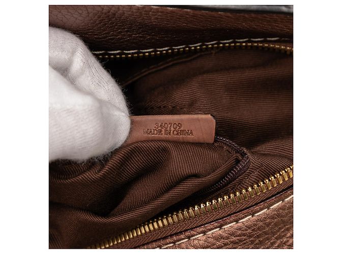 LOEWE Braune Anagram Canvas Tote - Ansicht 6