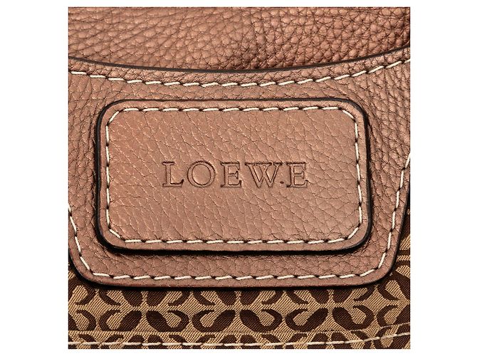 LOEWE Braune Anagram Canvas Tote - Ansicht 7