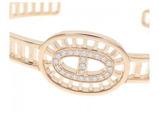 Brazalete Chaine d'Ancre Divine de Hermès Dorado - vista 2