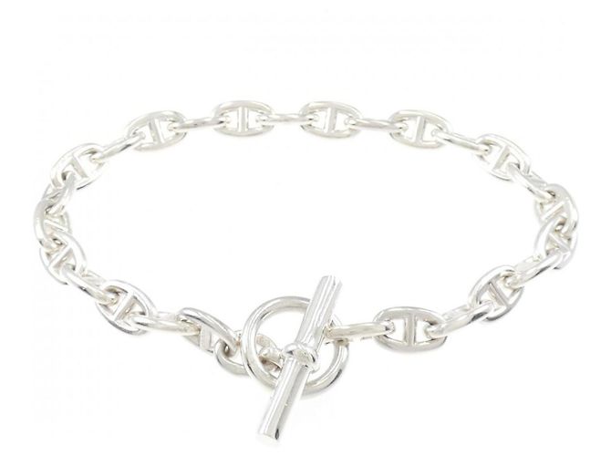 Pulsera Muy Pequeña Chaine d'Ancre Hermès Plata - vista 2