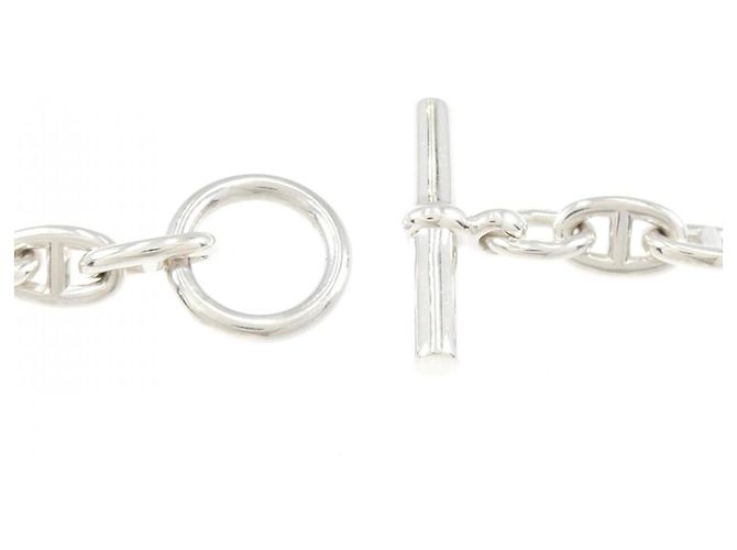 Pulsera Muy Pequeña Chaine d'Ancre Hermès Plata - vista 3