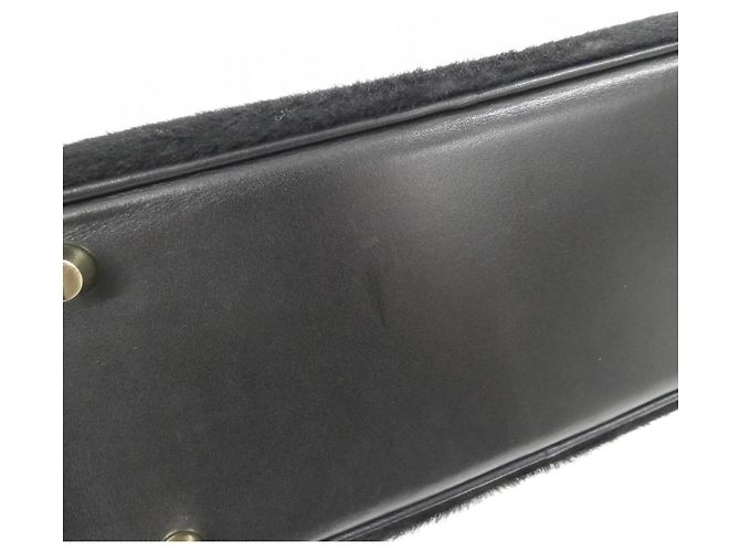 Hermès Plume 28 cm Handtasche Schwarz - Ansicht 2