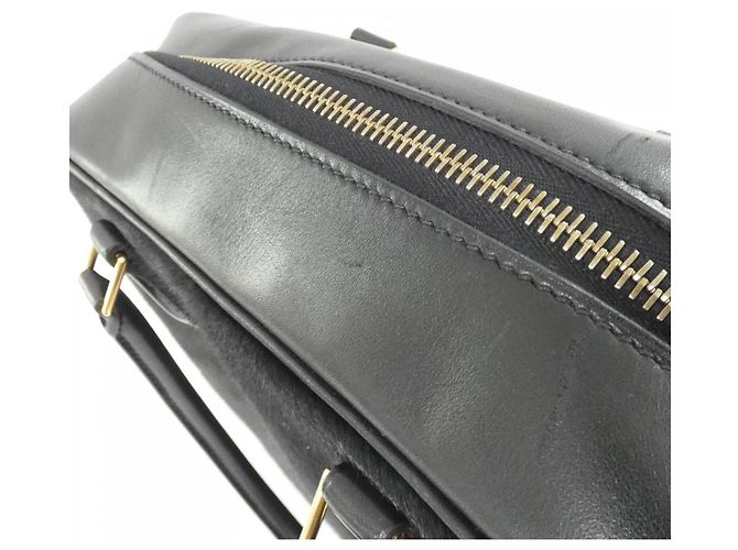 Hermès Plume 28 cm Handtasche Schwarz - Ansicht 4