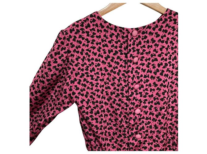 Autre Marque Conjunto con patrón de cinta HANAE MORI Negro Rosa - vista 3