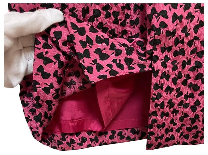 Autre Marque Conjunto con patrón de cinta HANAE MORI Negro Rosa - vista 5