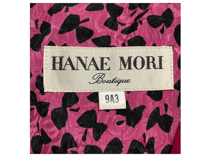 Autre Marque Conjunto con patrón de cinta HANAE MORI Negro Rosa - vista 6