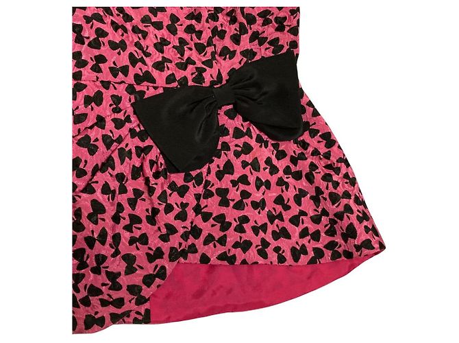 Autre Marque Conjunto con patrón de cinta HANAE MORI Negro Rosa - vista 7