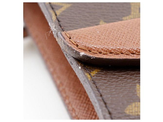 Sac à épaule 2 en 1 Monogram Bordeaux Louis Vuitton Marron - vue 13