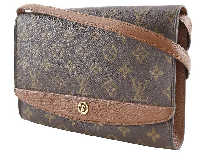 Sac à épaule 2 en 1 Monogram Bordeaux Louis Vuitton Marron - vue 2