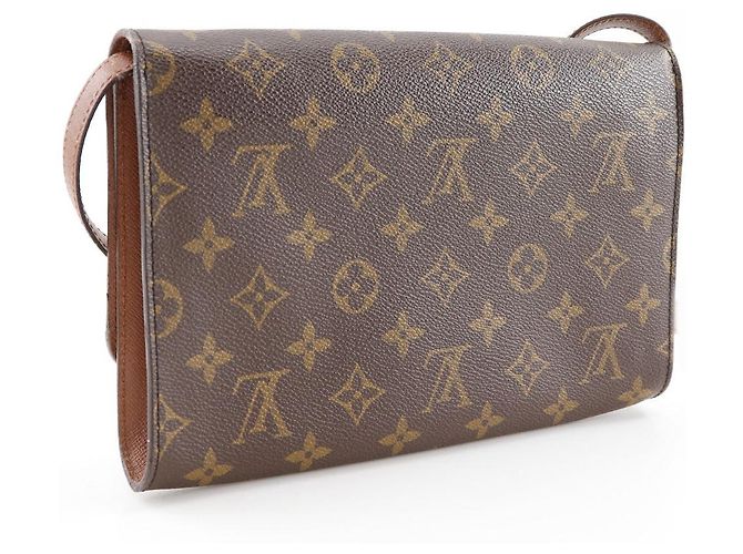 Sac à épaule 2 en 1 Monogram Bordeaux Louis Vuitton Marron - vue 3